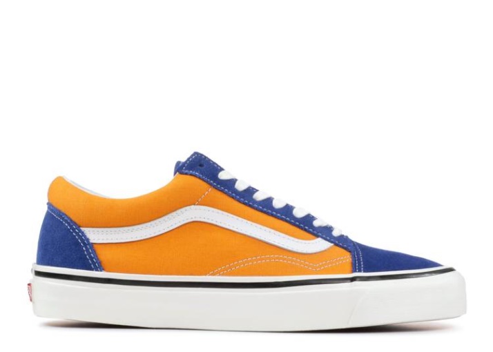 Vans Old Skool 36 Dx - Fábrica De Anaheim Y Azul