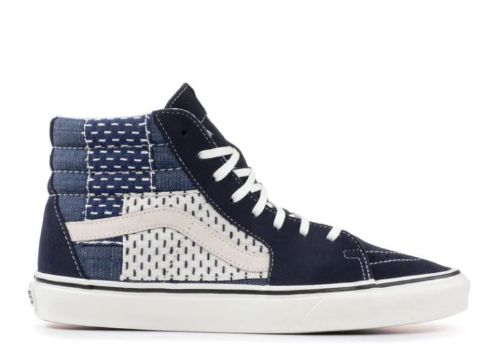 Vans Sk8-hi - Patchwork Azul/true White