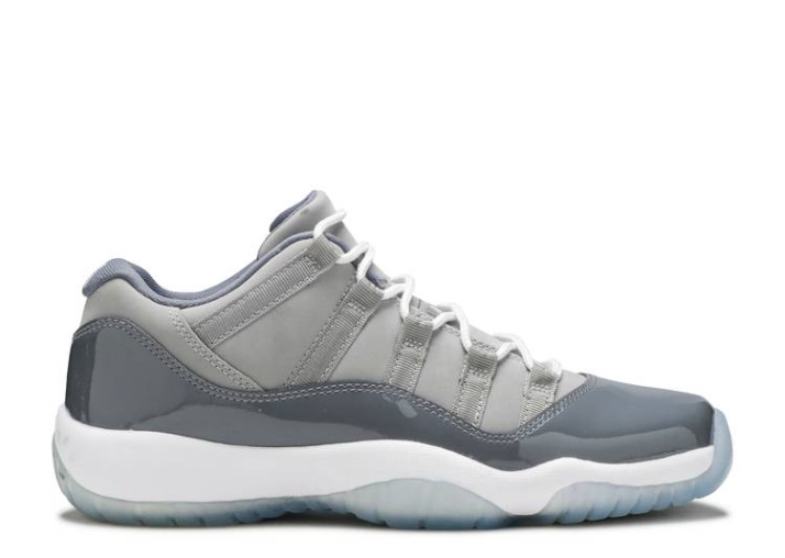 Air Jordan 11 Retro Low Bg - Gris Frío
