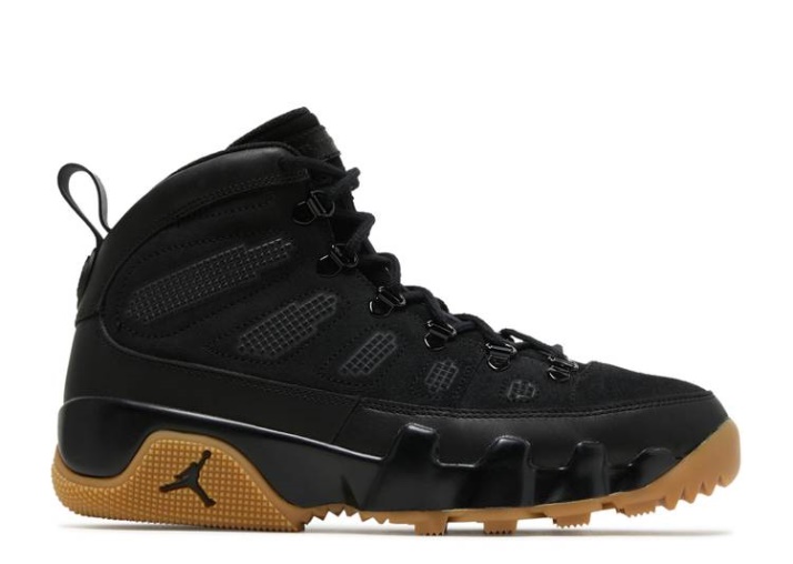 Air Jordan 9 Retro Boot Nrg - Negro Goma