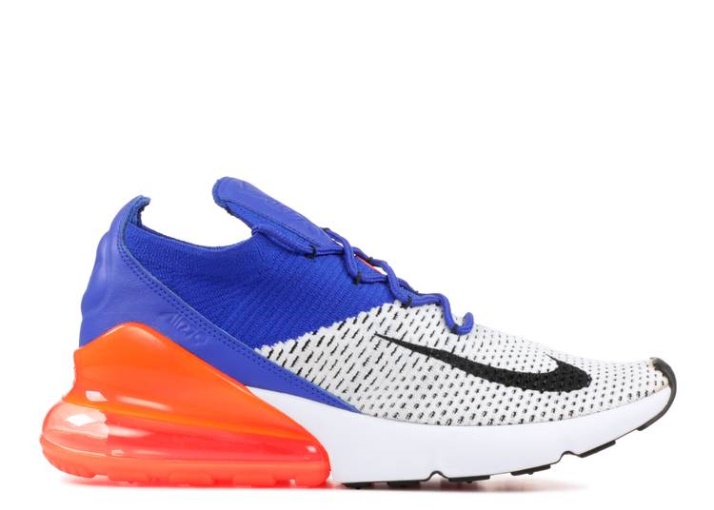Nike Air Max 270 Flyknit - Azul Carmesí