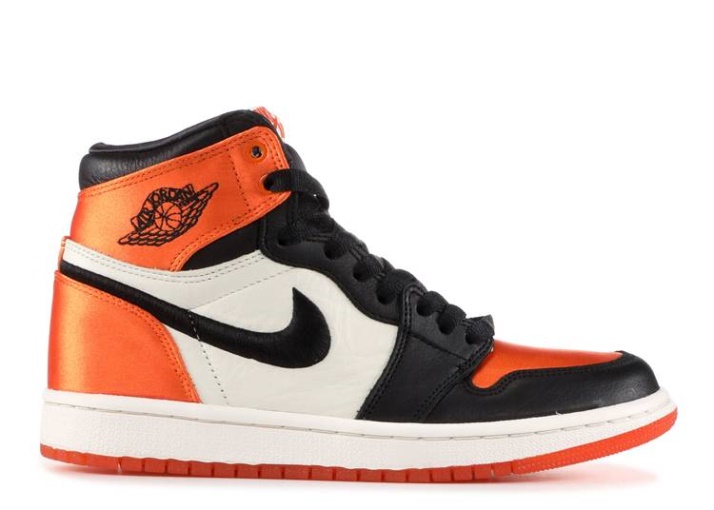 Wmns Air Jordan 1 Retro High Og - Tablero Trasero Destrozado Satinado