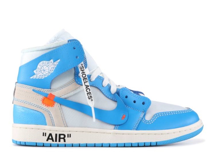 Off White X Air Jordan 1 Retro High Og - Unc