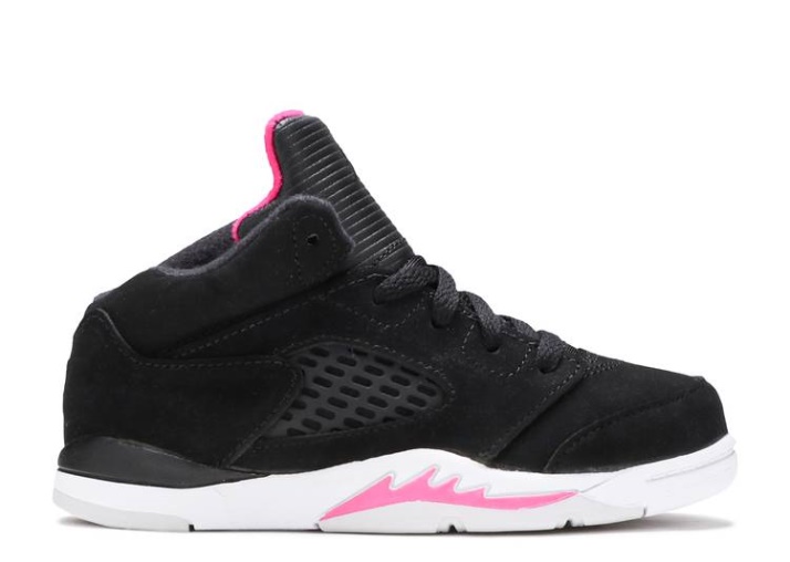 Air Jordan 5 Retro Td - Negro Rosa