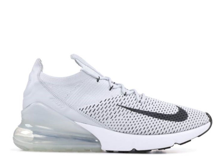Nike Air Max 270 Flyknit - Platino Puro