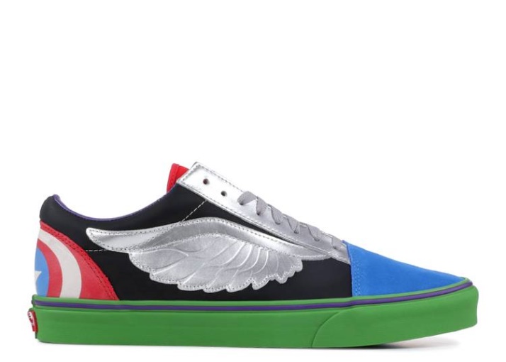 Vans Marvel X Old Skool - Vengadores