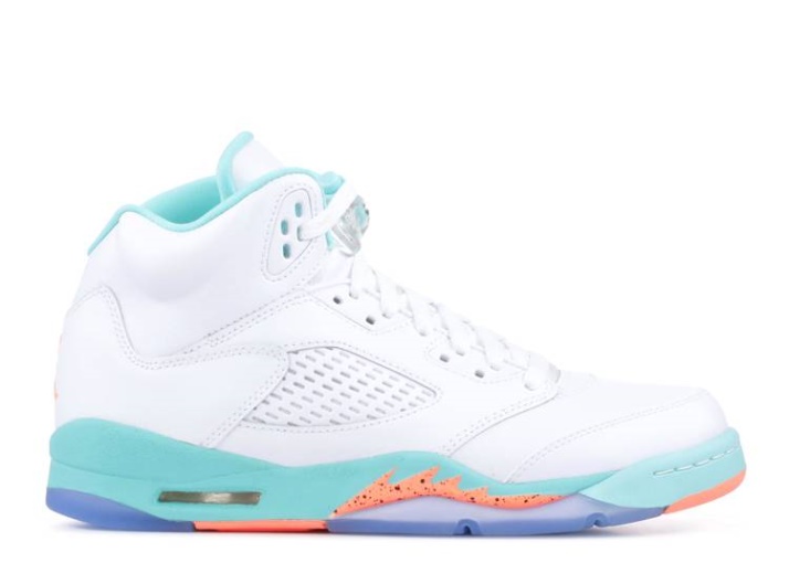 Air Jordan 5 Retro Gs - Agua Clara