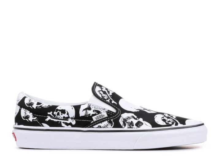 Vans Sin Cordones - Calaveras