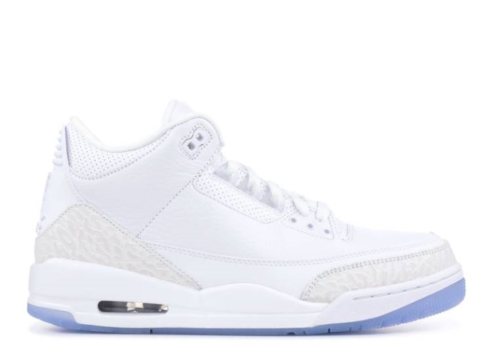Air Jordan 3 Retro - Triple Blanco