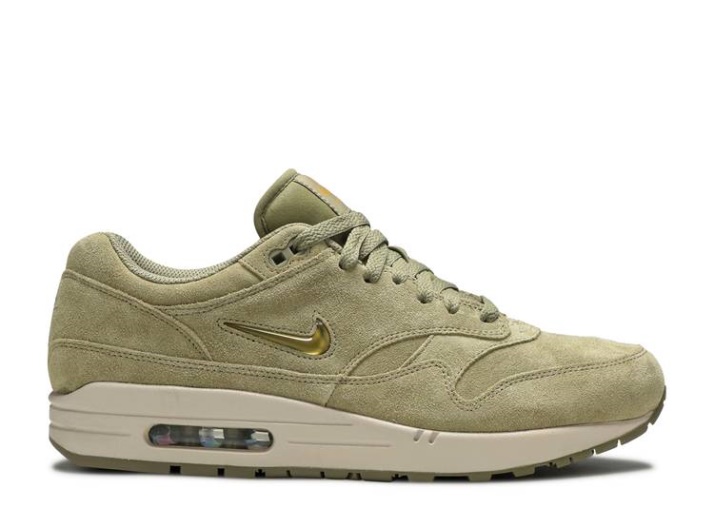 Nike Air Max 1 Jewel - Oliva Neutral