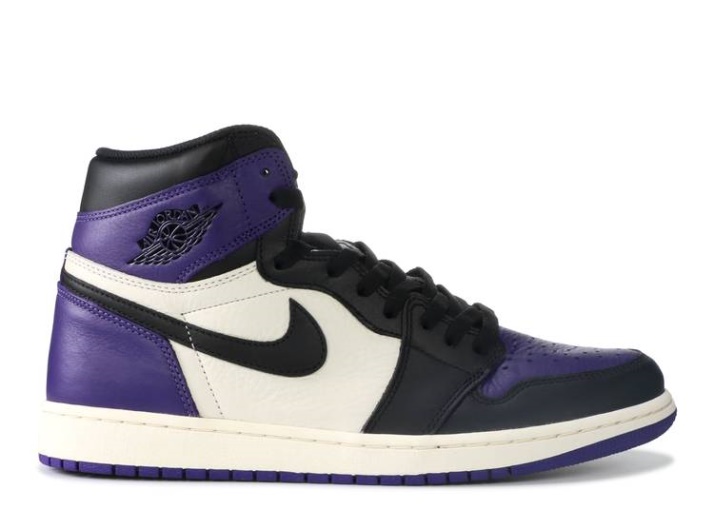 Air Jordan 1 Retro High Og - Court Púrpura