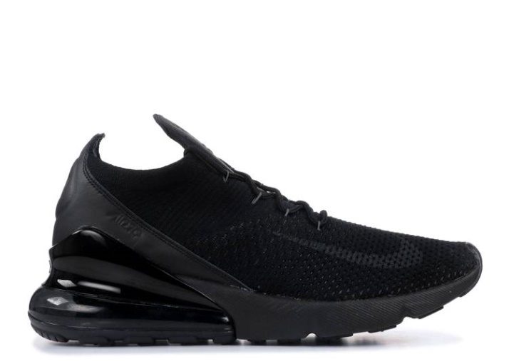 Nike Air Max 270 Flyknit - Triple Negro