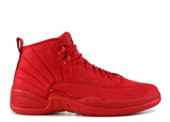 Air Jordan 12 Retro Gimnasio Rojo/gimnasio Rojo/negro