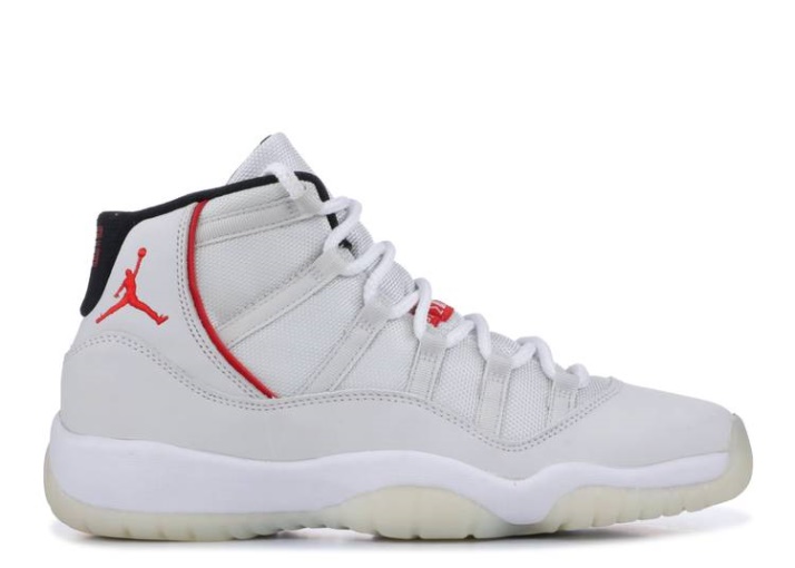 Air Jordan 11 Retro Gs - Tinte Platino