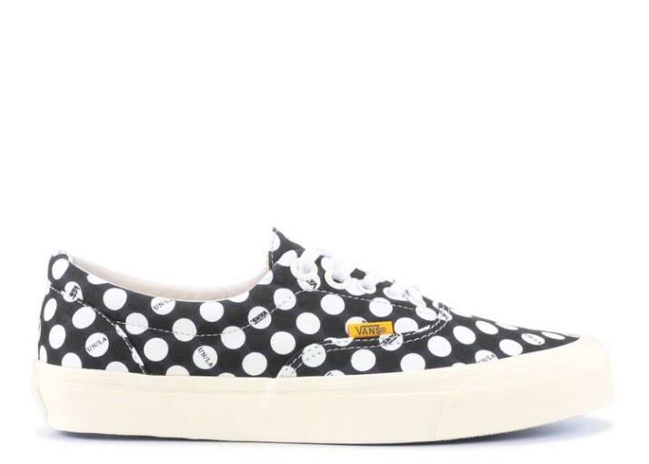 Vans Union X Og Era Lx - Puntos Verdadero Negro/blanco