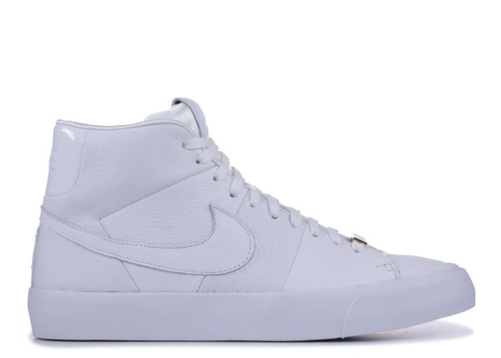 Nike Blazer Royal Qs - Triple Blanco