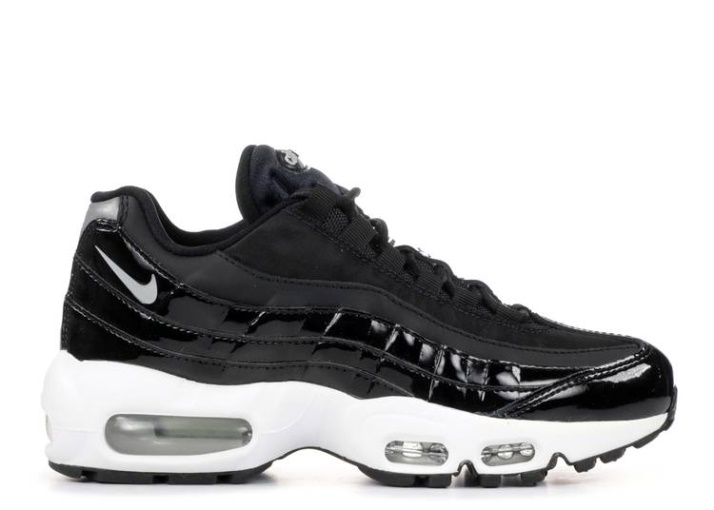 Nike Mujer Air Max 95 Se Premium - Charol Negro