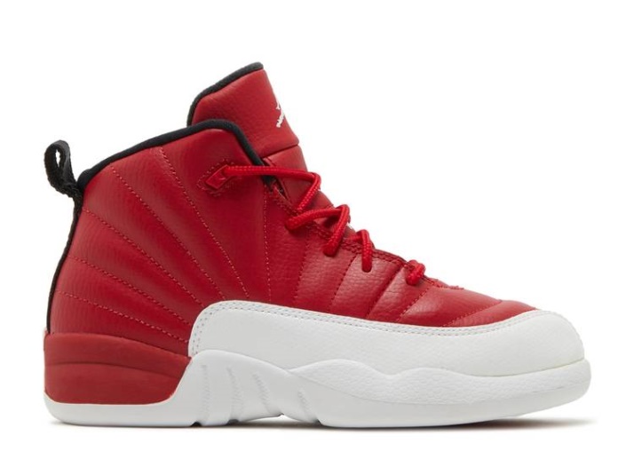 Air Jordan 12 Retro Ps - Rojo Gimnasio