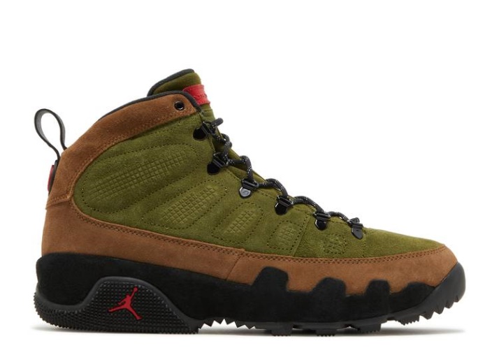 Air Jordan 9 Retro Boot Nrg - Carne De Res Y Brócoli