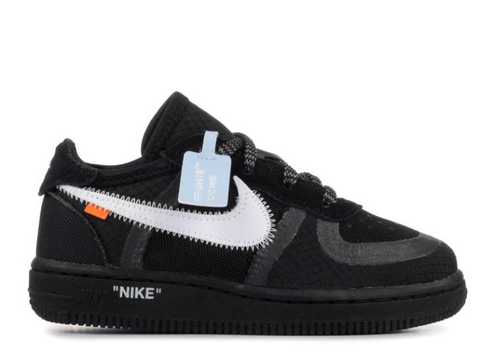 Nike Off White X Air Force 1 Low Td - Negro