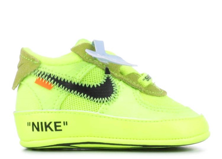 Nike Off White X Air Force 1 Low Cb - Volt