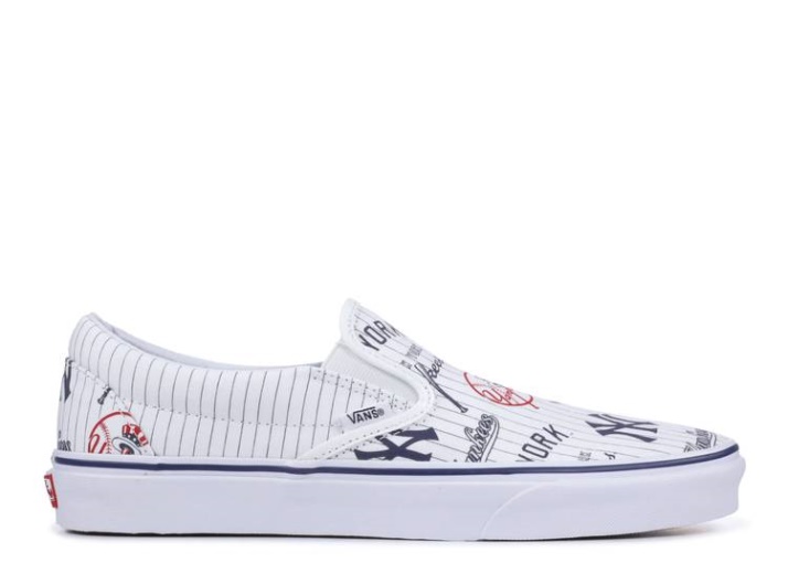 Zapatillas Vans Mlb X Classic Slip-on - Yankees De Nueva York