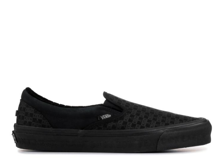 Vans Kith X Mastermind World X Og Classic Slip-on Lx - Negro