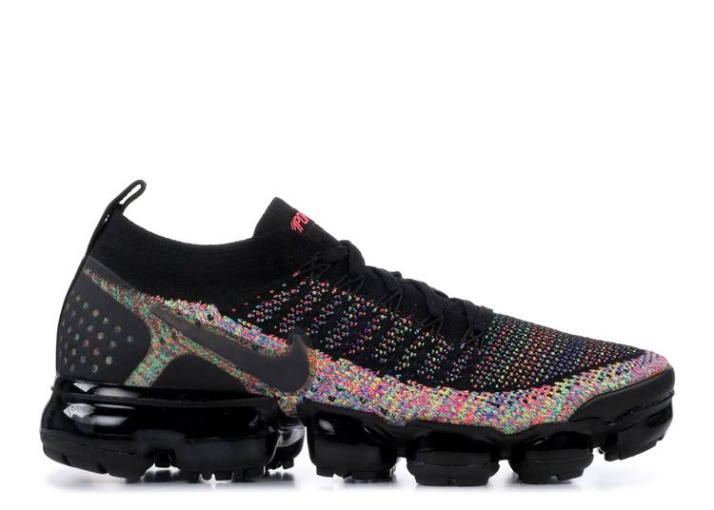 Nike Wmns Air Vapormax Flyknit 2 - Negro Multicolor