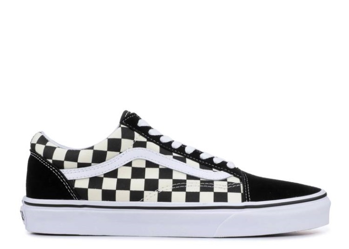 Vans Old Skool - Tablero De Ajedrez Negro