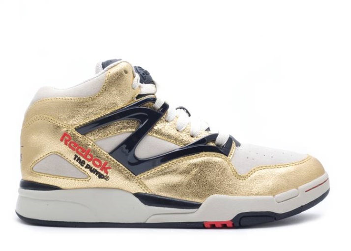 Reebok Pump Omni Lite Oro Metalizado/estuco/rojo/negro