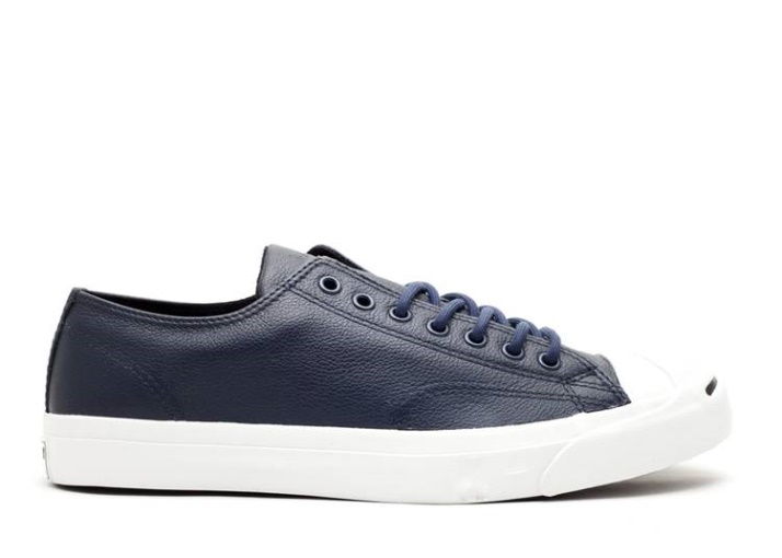 Converse Jack Purcell Ltt Ox - Azul Marino Blanco