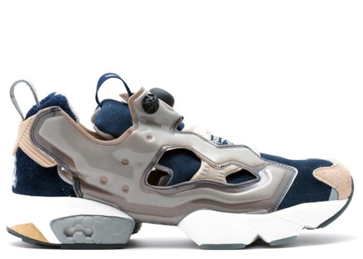 Reebok Footpatrol X Instapump Fury Og - Azul Marino